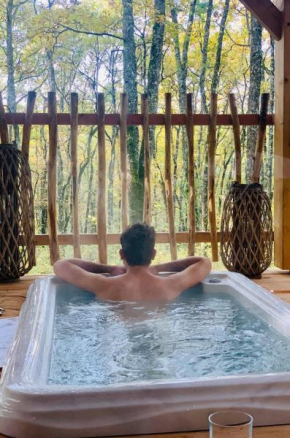 Cabane Perchée Spa Dordogne La Ferme de Sirguet